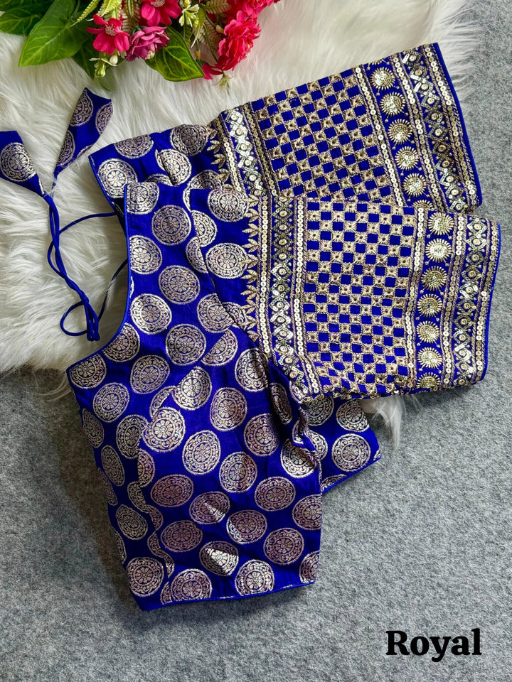 HEAVY PURE DOLA SILK  BLOUSE