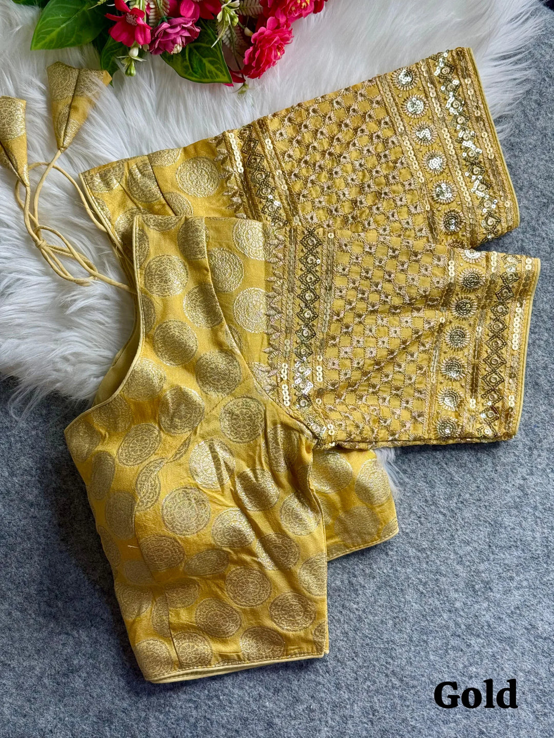 HEAVY PURE DOLA SILK  BLOUSE