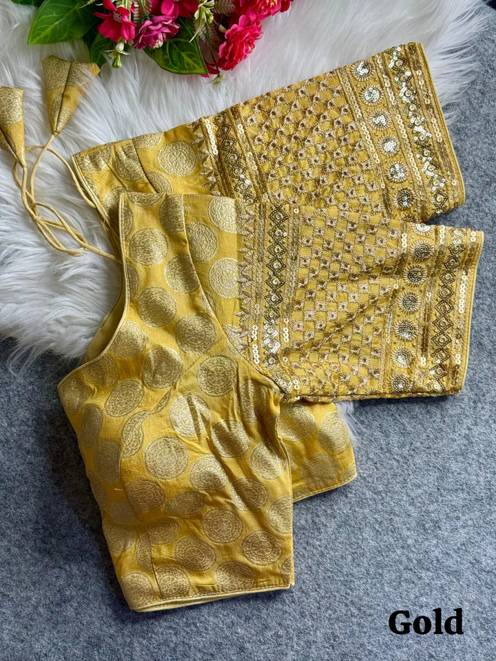 HEAVY PURE DOLA SILK  BLOUSE