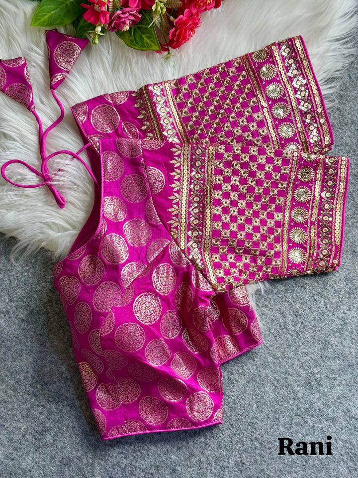 HEAVY PURE DOLA SILK  BLOUSE