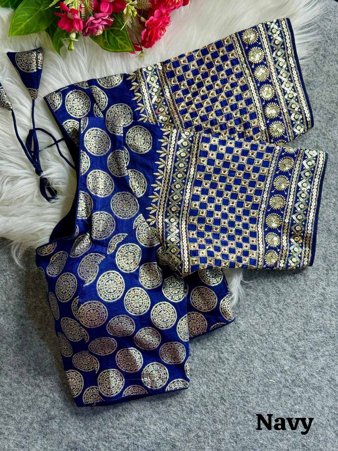 HEAVY PURE DOLA SILK  BLOUSE