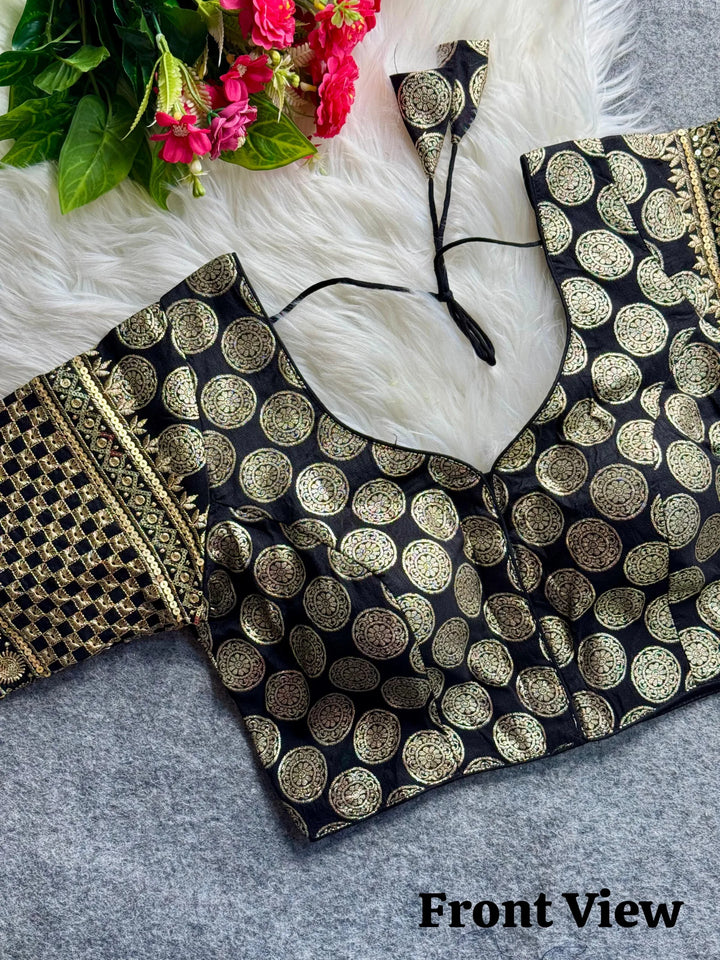 HEAVY PURE DOLA SILK  BLOUSE