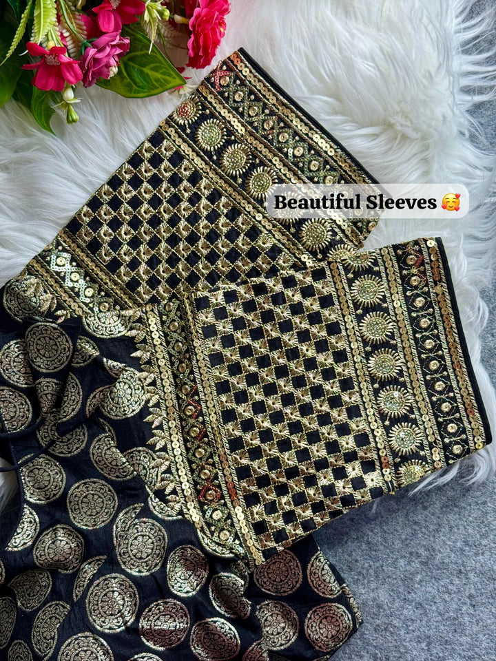 HEAVY PURE DOLA SILK  BLOUSE