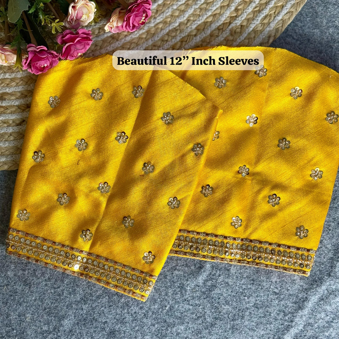 BEAUTIFUL HEAVY STARS & BEADS WORK  SABYASACHI NECK BRIDAL BLOUSE
