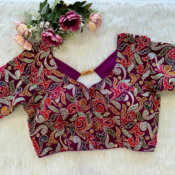 Rangoli Bridal & Partywear Blouse