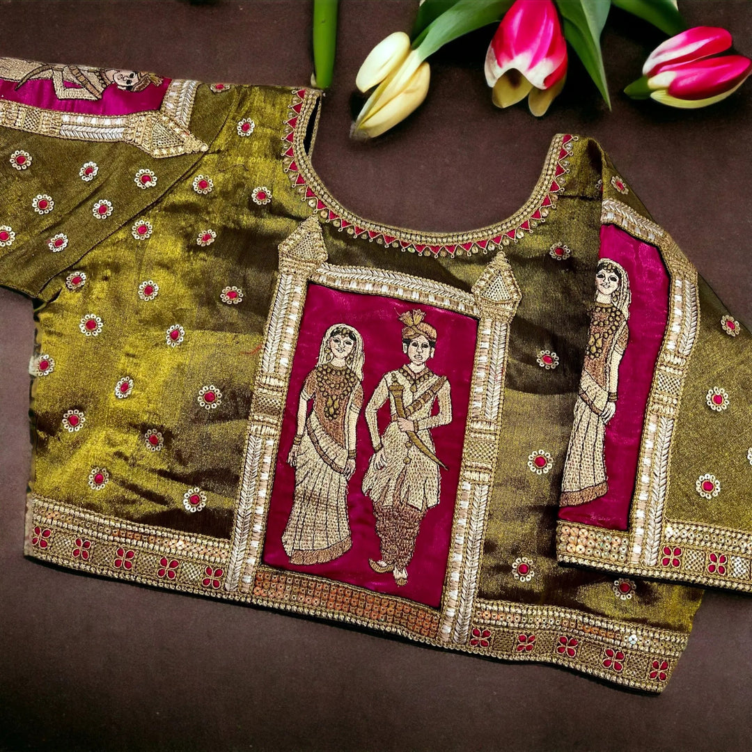 Raja-Rani Wedding Special Bridal Blouse