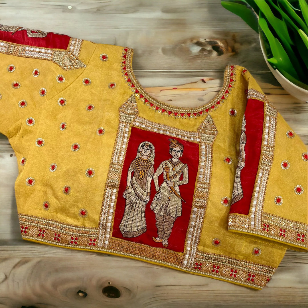 Raja-Rani Wedding Special Bridal Blouse