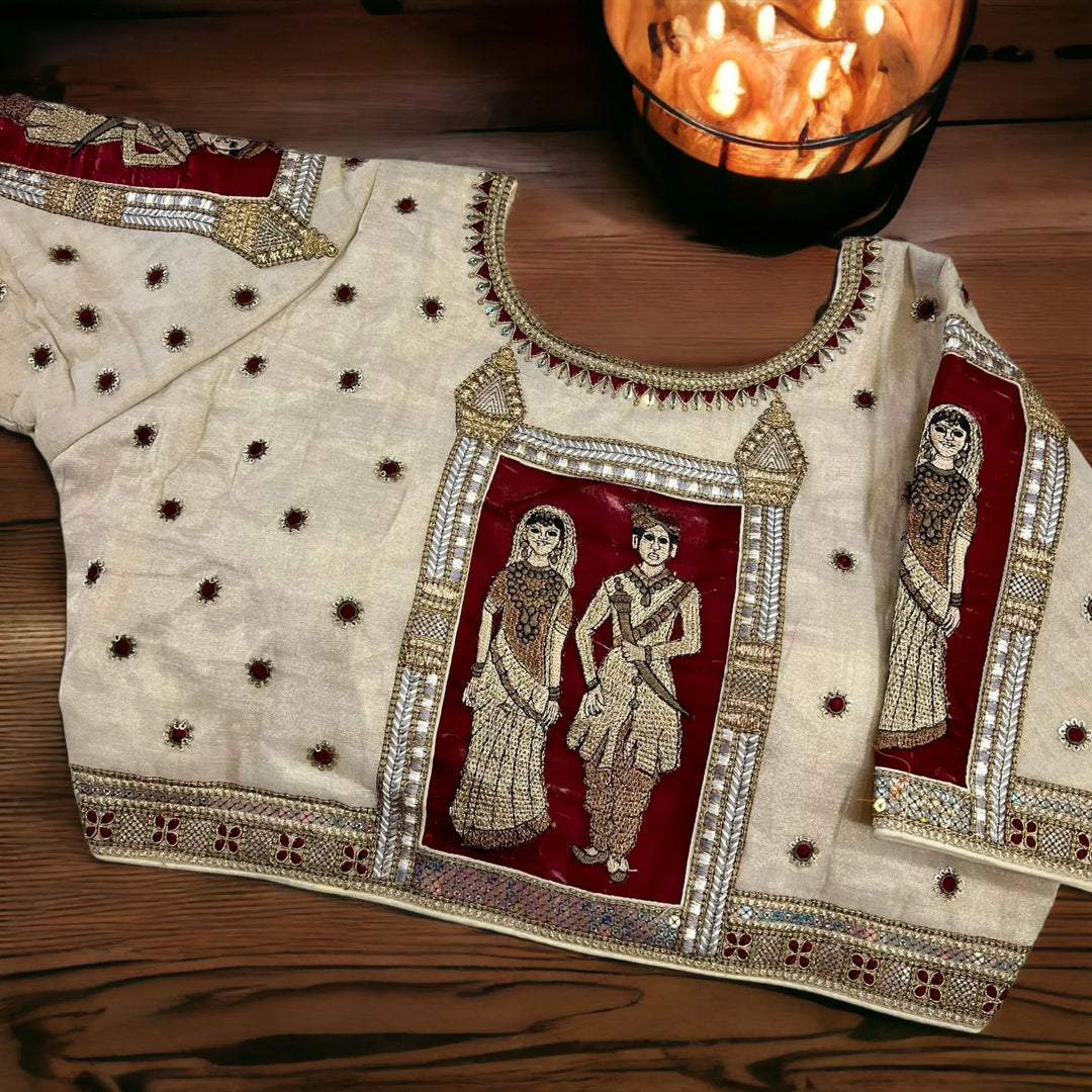 Raja-Rani Wedding Special Bridal Blouse