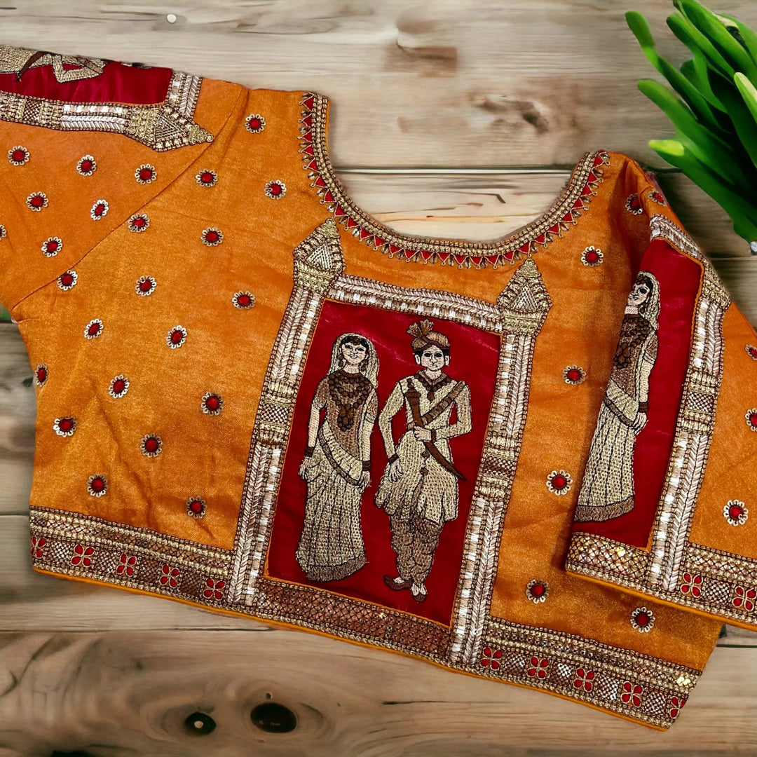 Raja-Rani Wedding Special Bridal Blouse