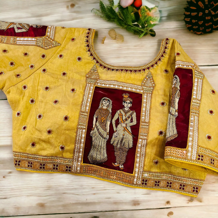 Raja-Rani Wedding Special Bridal Blouse